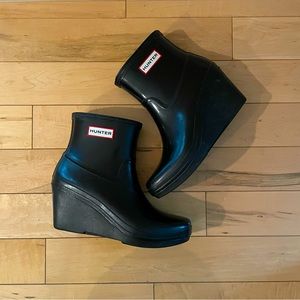 HUNTER Wedge boot